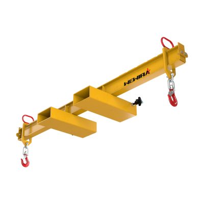 Stapler-Traverse mit 2 verstellbaren Wirbelhaken