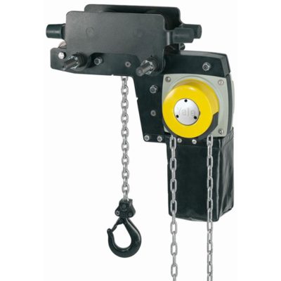 Stirnradflaschenzug mit Rollfahrwerk, kurze Bauart