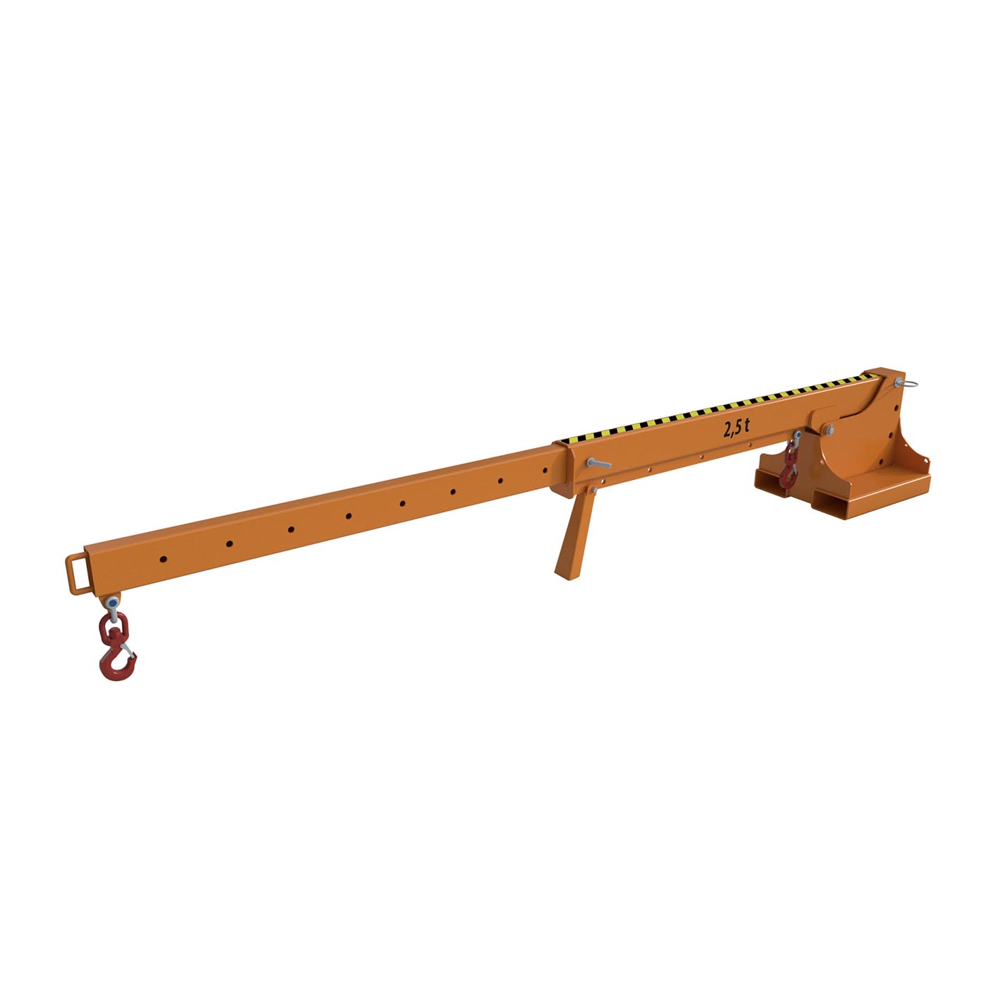 Teleskoplader höhenverstellbar und teleskopierbar, Ansicht 4